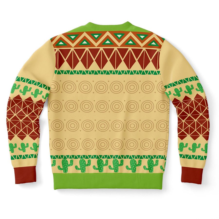 "Go Sit on a Cactus" Ugly Christmas Sweater | Funny Holiday Sweatshirt | Plant Lover Winter Outfit | Christmas Party Outfit product image (10)