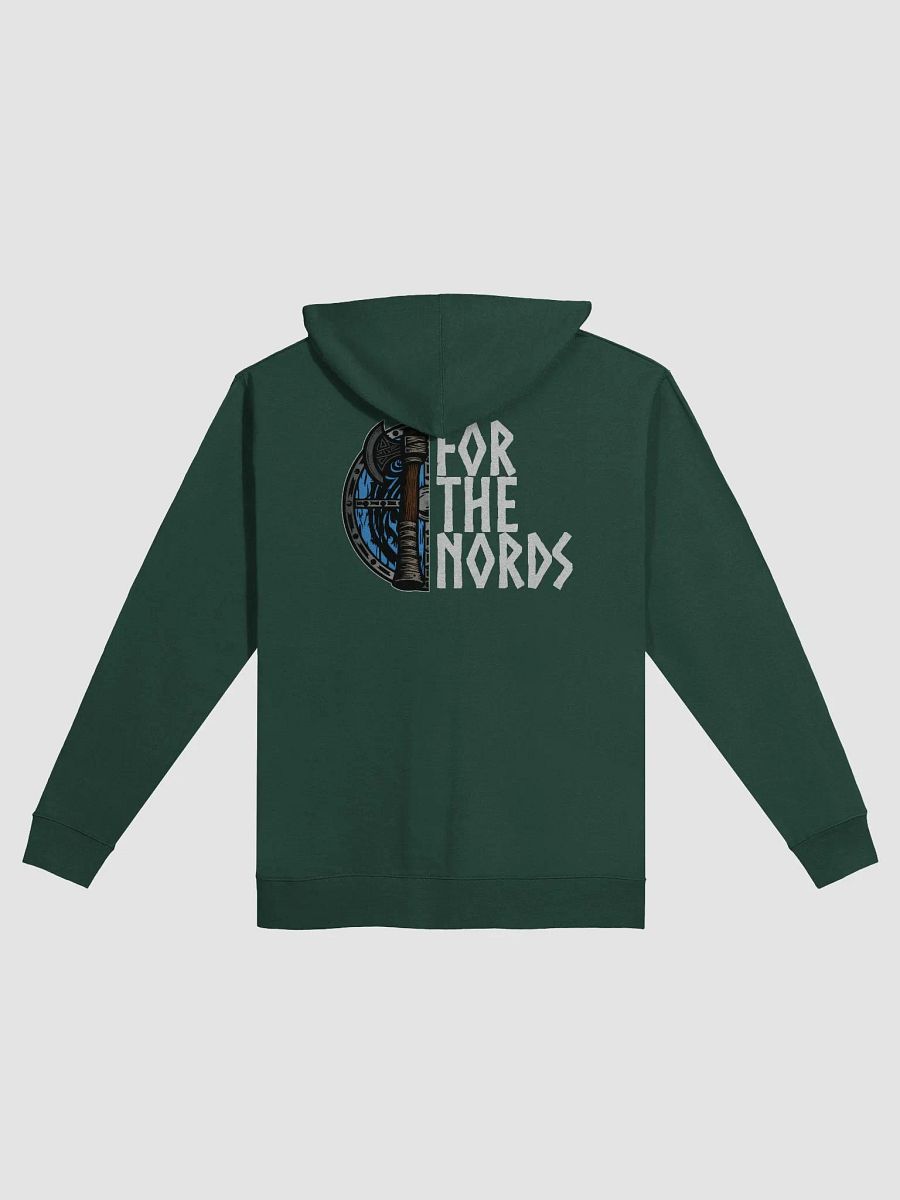 For the Nords Zip-Up Hoodie (White Font) product image (8)