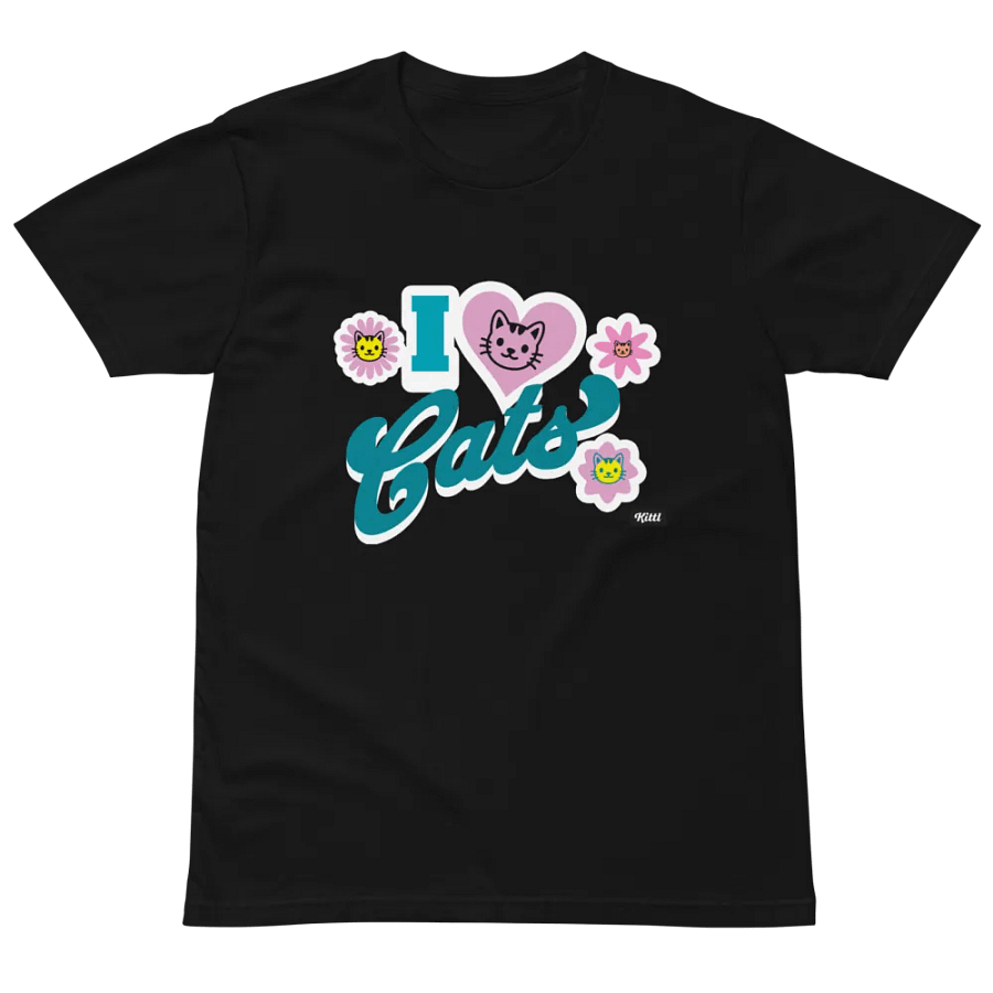 Cheerful Cats Love Unisex T-Shirt product image (6)