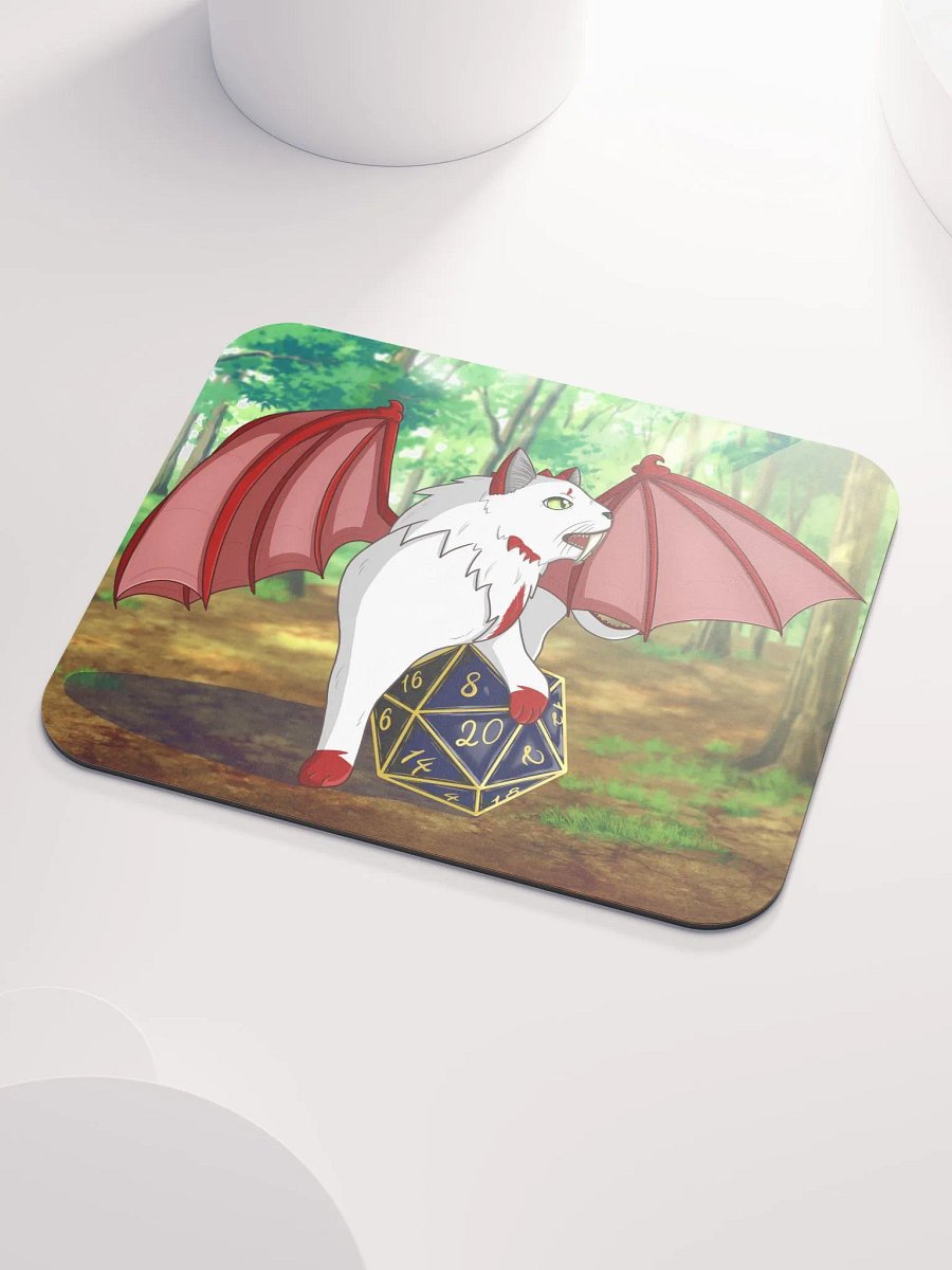 Crimson D20 Mouse Pad product image (3)