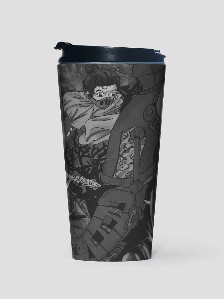 The Crazzie Travel Mug (B&W) product image (1)