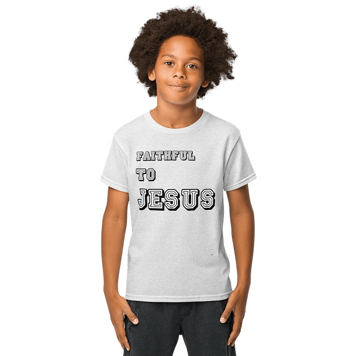 FAITHFUL TO JESUS YOUTH UNISEX product image (6)