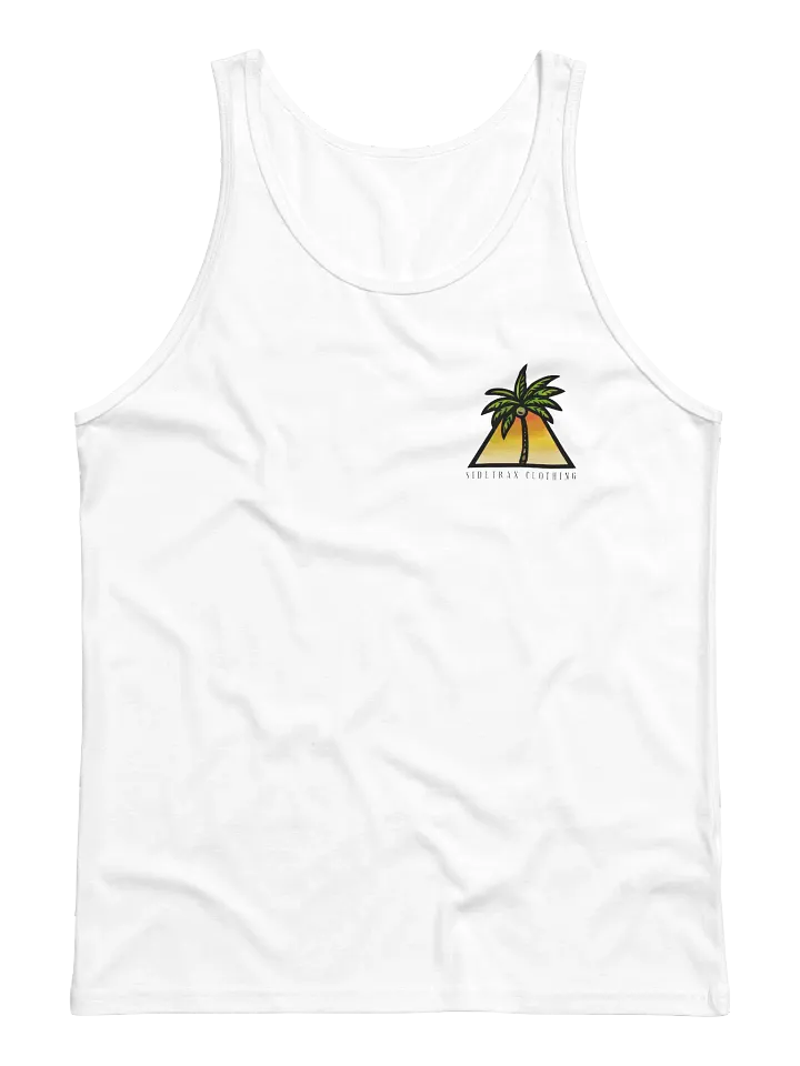 Sunset. Sand. Chill Canvas Tank Top product image (1)