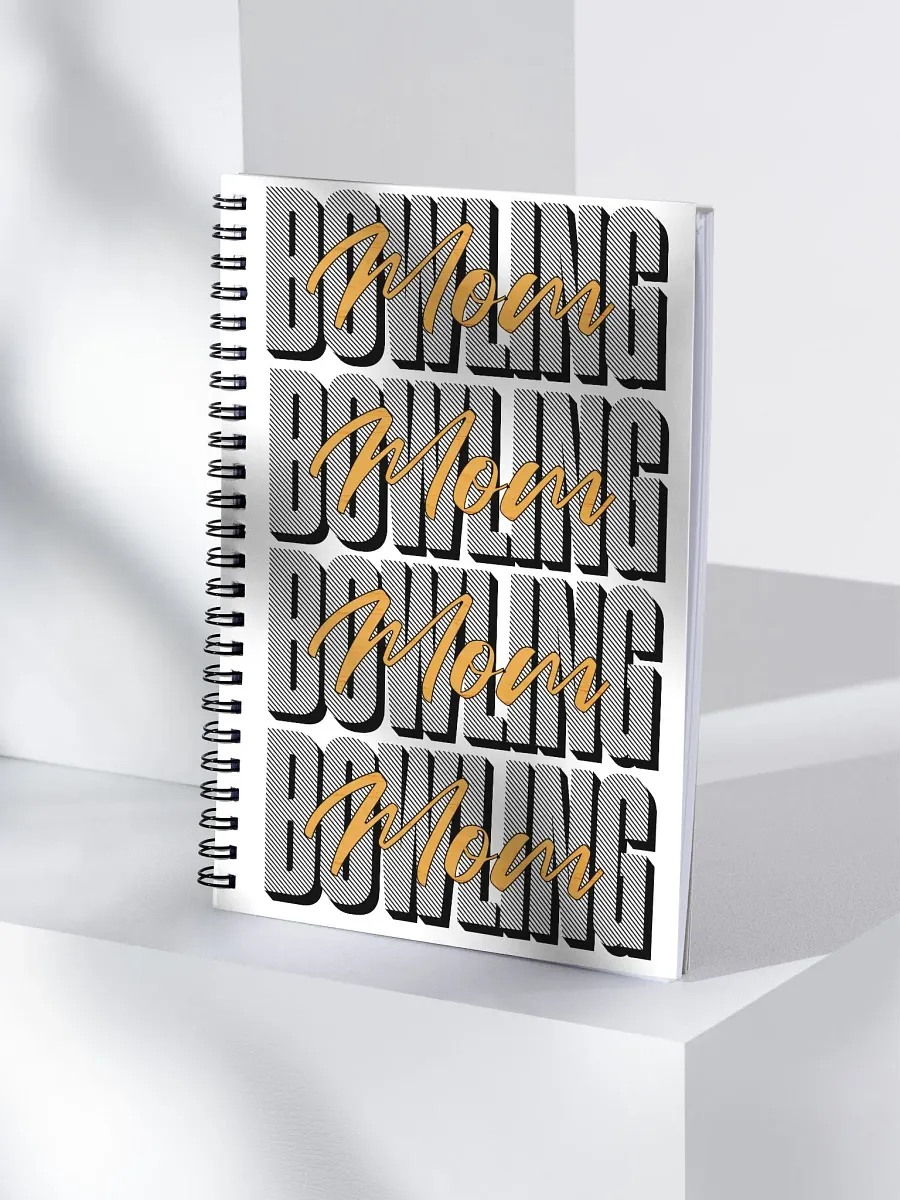 Bowling Mom Spiral Notebook product image (3)