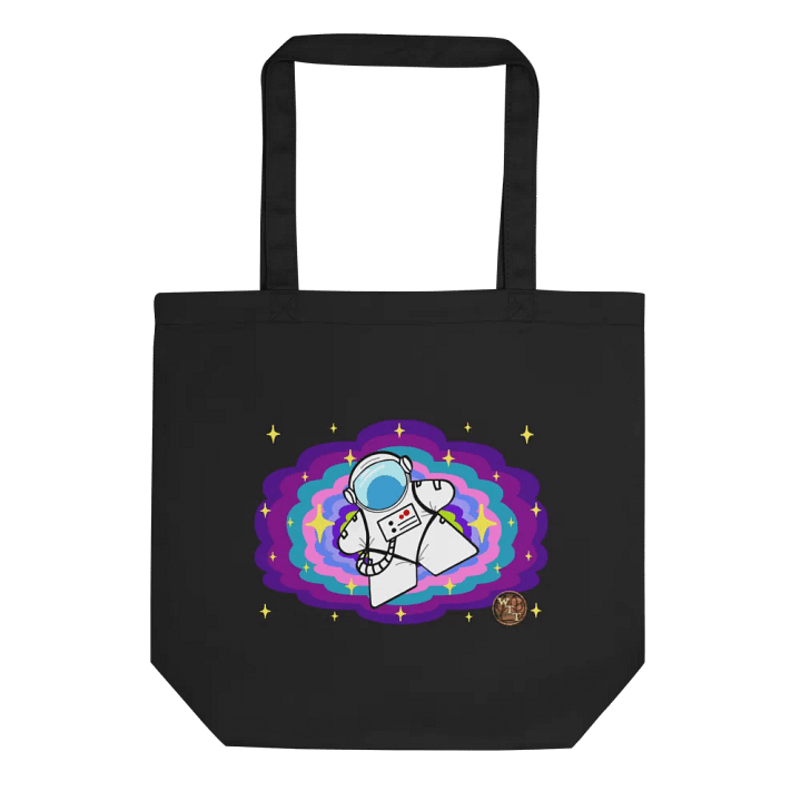 Meeple In Space Black Tote Bag product image (2)