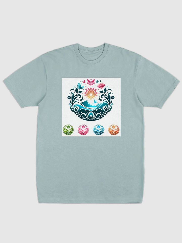 Landscape and Butterflies Men's Tee product image (5)