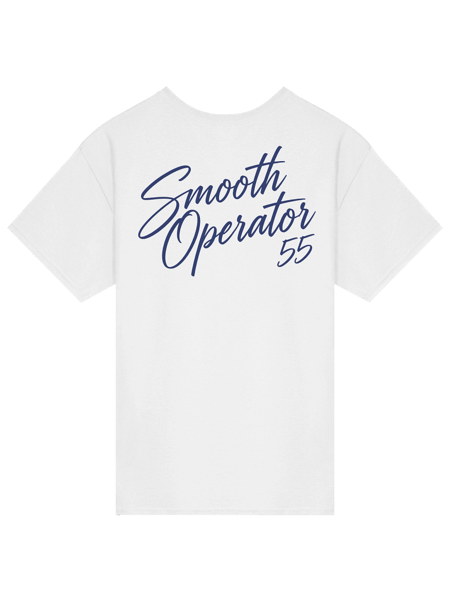 Carlos Sainz Smooth Operator 55 F1 Script Font T-Shirt product image (1)