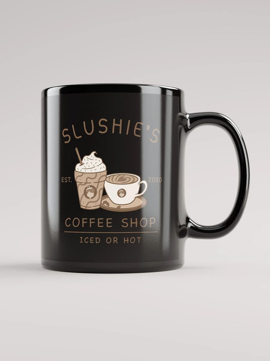 Slushie's Coffee Shop (Brown) | Black Mug product image (2)