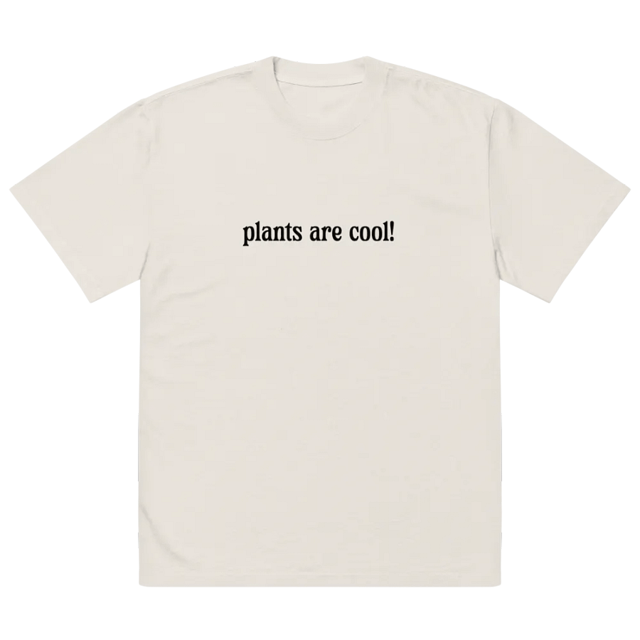 PLANTS ARE COOL 😎 oversized tee product image (21)