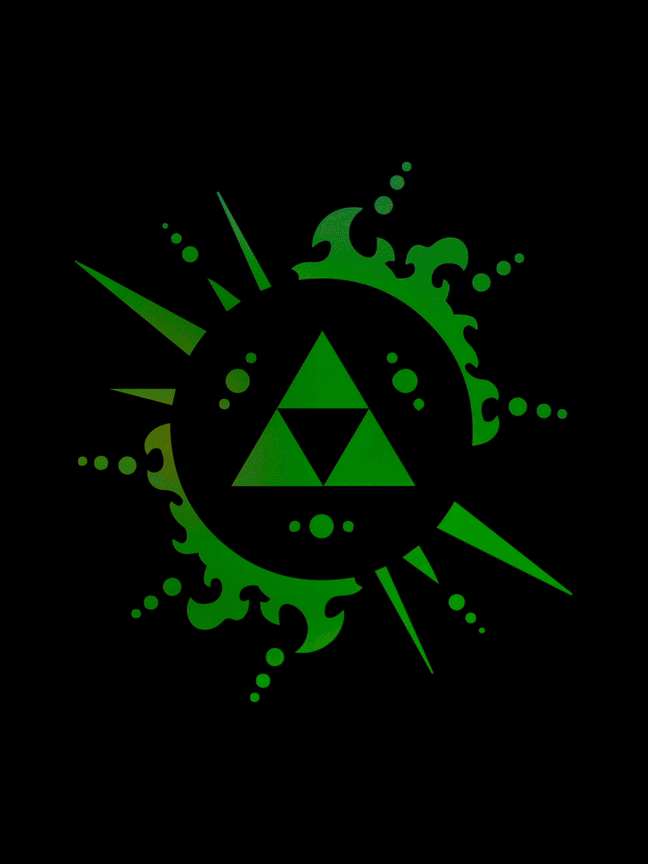 ZELDA - Triforce Luminous Design product image (1)