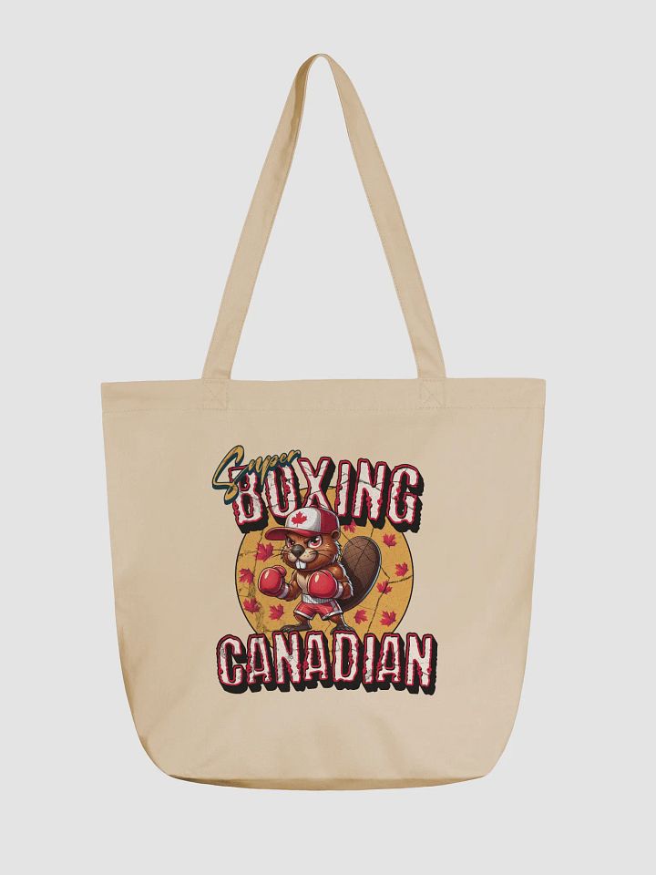 Super Boxing Canadian Beaver Eco-Friendly Tote Bag product image (5)