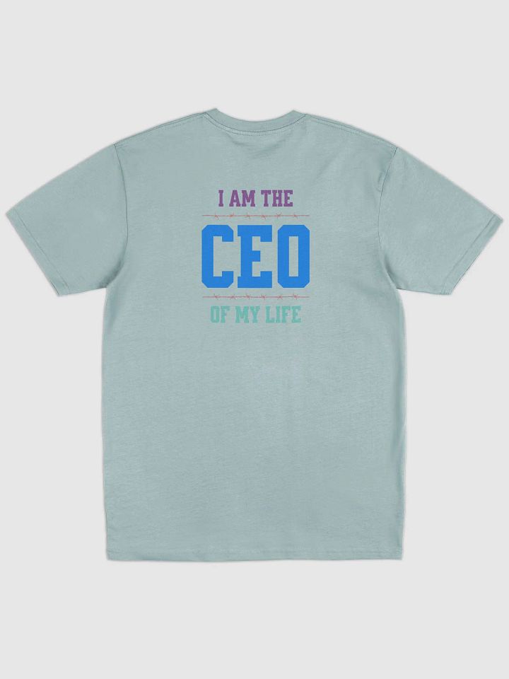 CEO of my life Tee - print on back product image (1)