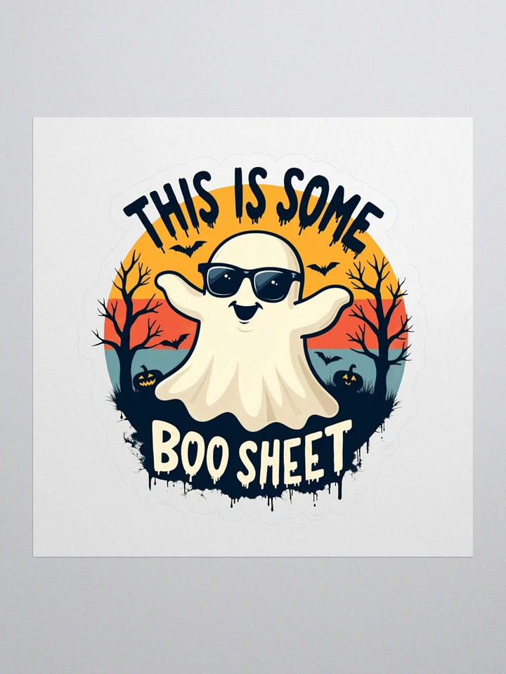 This is Boo Sheet Ghost - Sticker product image (1)