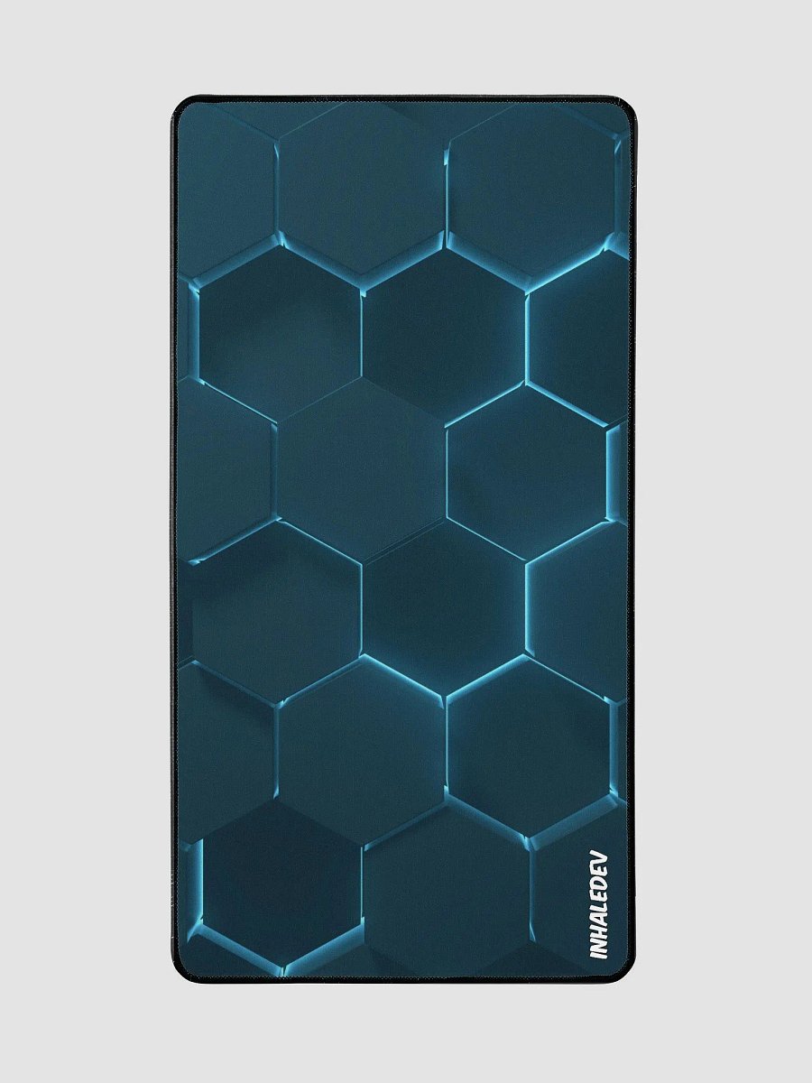 Blue Hexagon- Desk Mat product image (2)