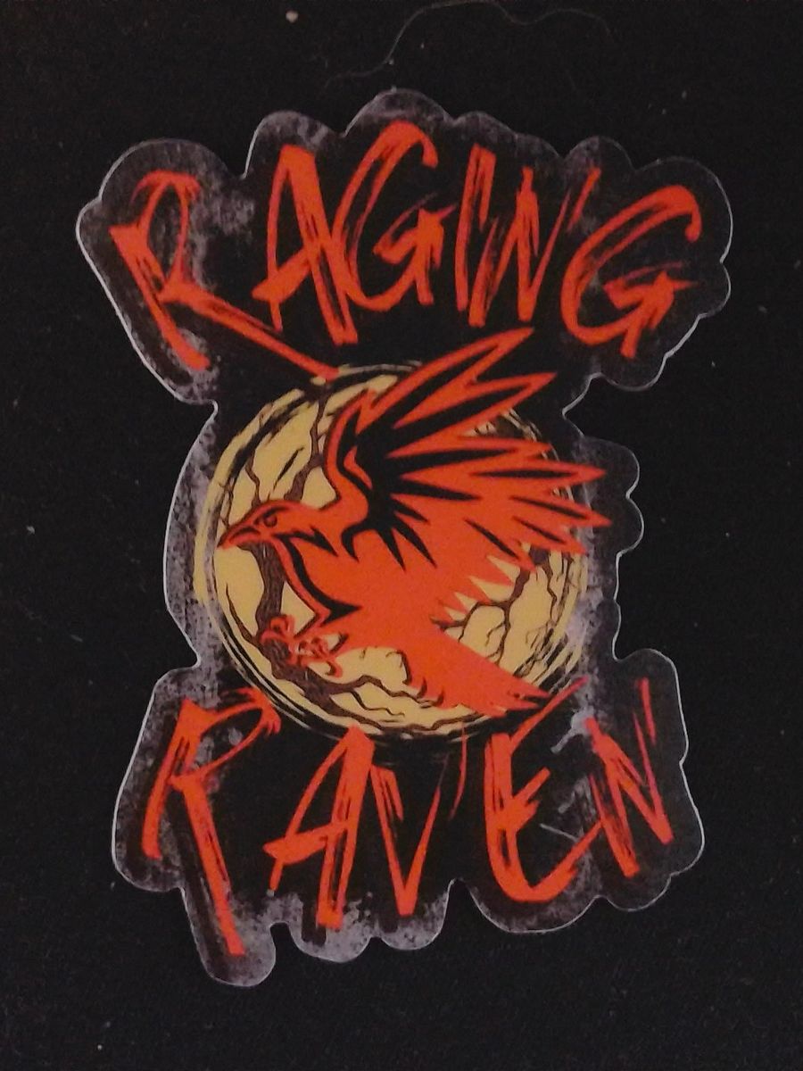 Raging Raven Logo Sticker product image (2)