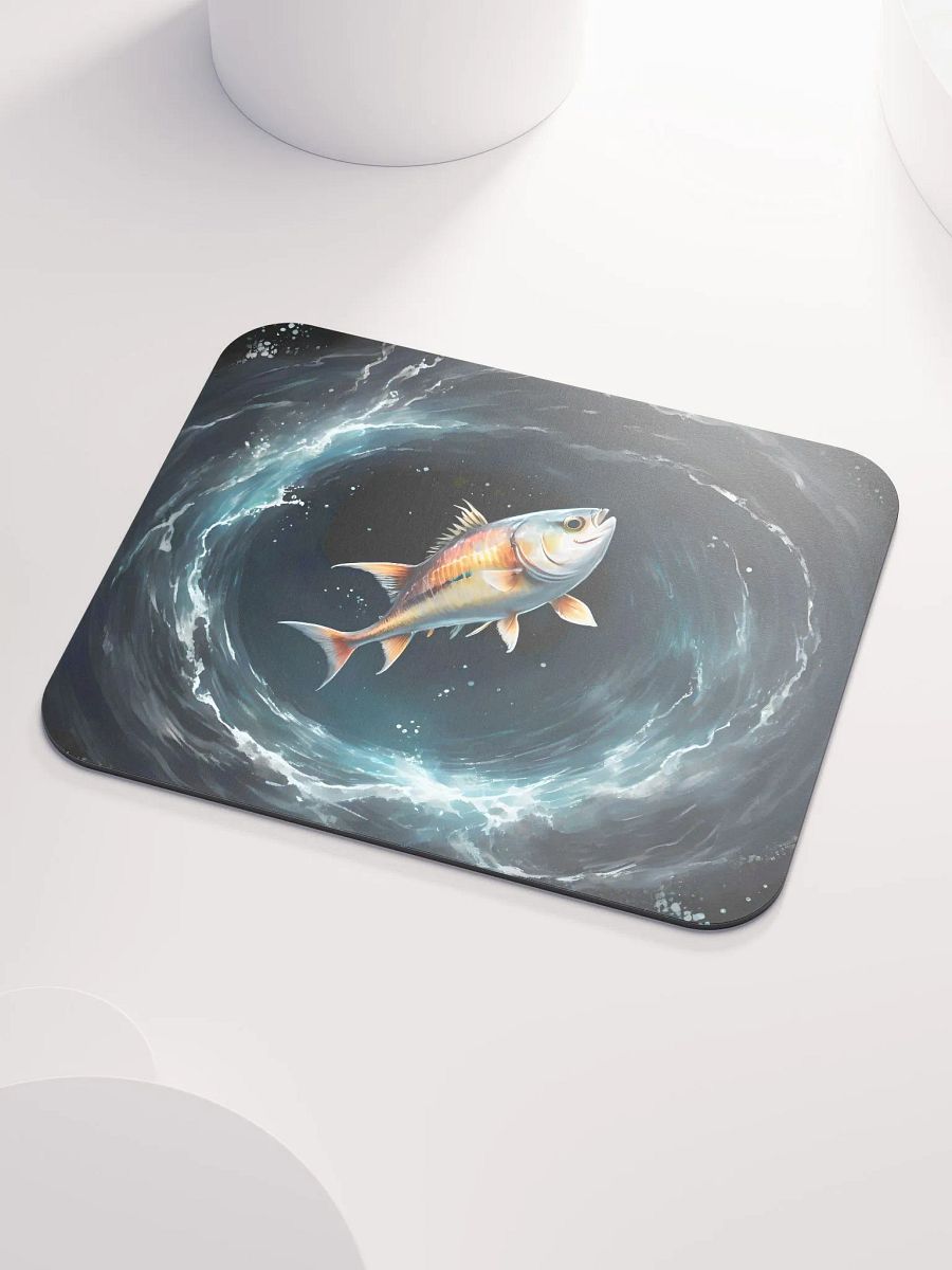 Fish Out Of Black Hole Mouse Pad product image (3)
