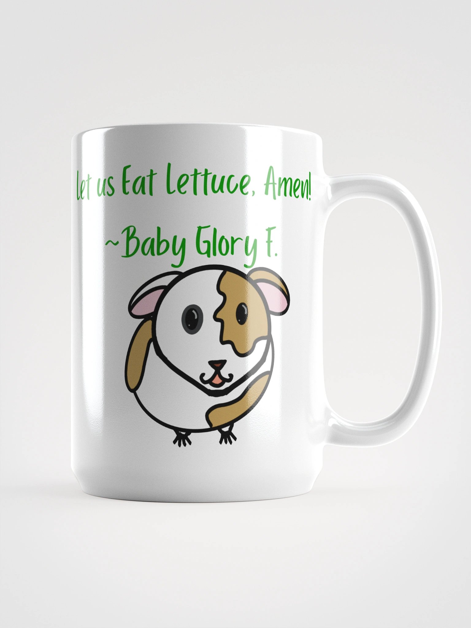 "Let us Eat Lettuce, Amen!" ~Baby Glory F. product image (1)