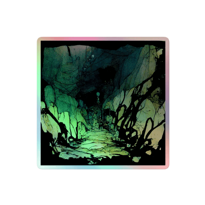 Mystic Cave Explorer Holographic Sticker Set product image (2)