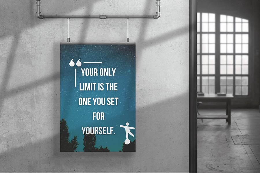 Only Limit Sustainable Poster product image (2)