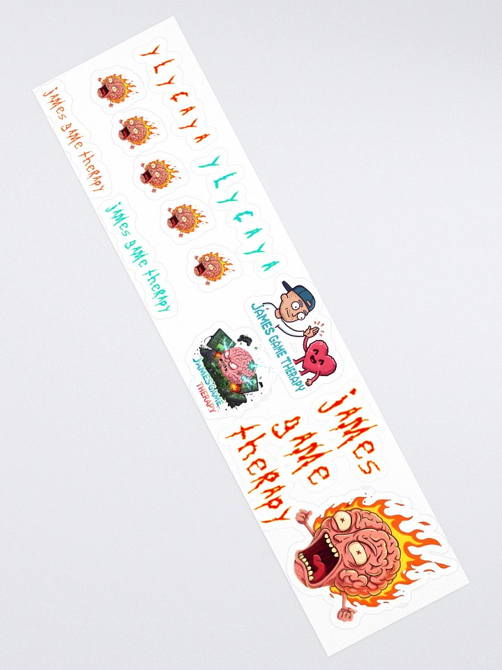 James Game Therapy Sticker Sheet product image (2)