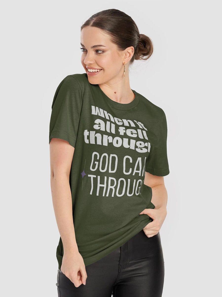 God came through for me Unisex Tee product image (2)