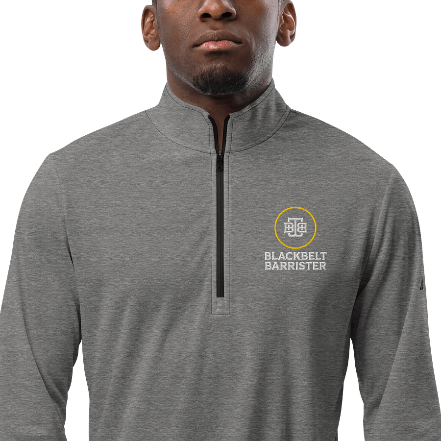 Adidas x BBB Lightweight Quarter-Zip Pullover Grey product image (3)