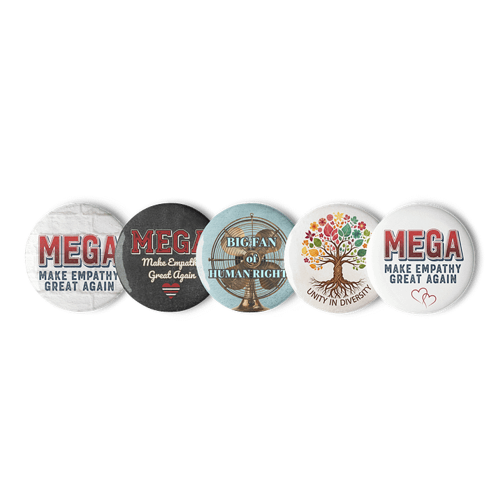 MEGA Vibes button pins set product image (1)