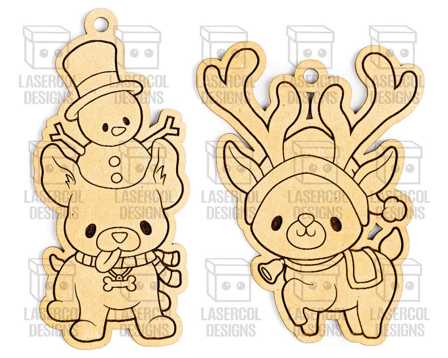 Christmas Ornaments - Laser Cut Files product image (4)