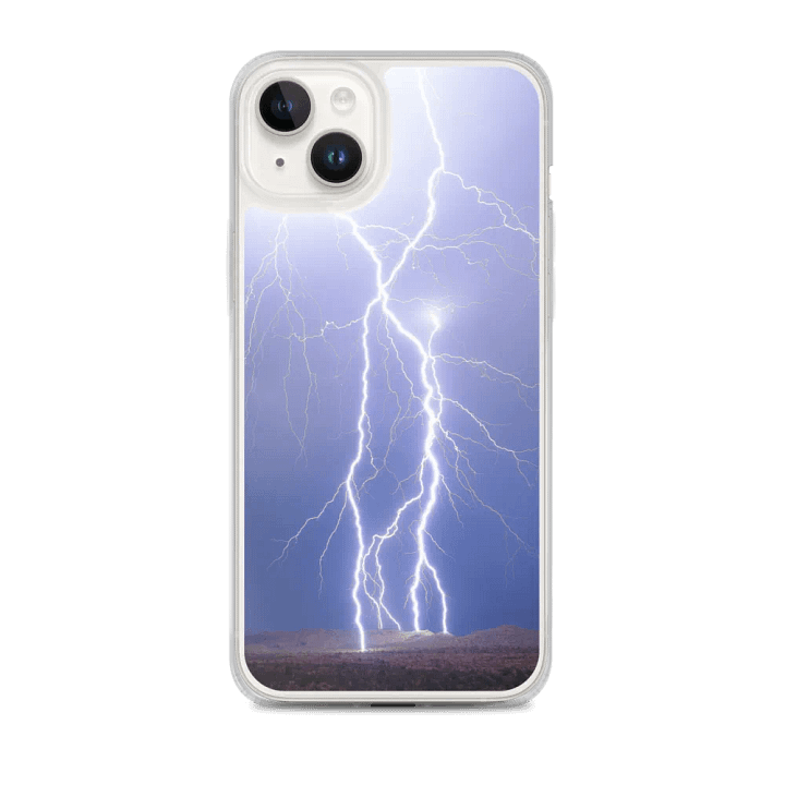 "Monsoon Lightning" - iPhone Case product image (1)
