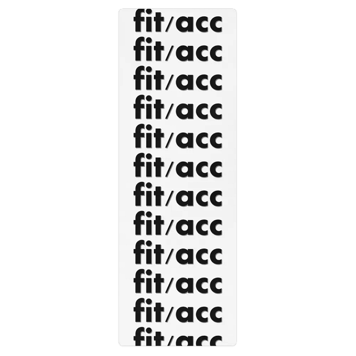 fit/acc yoga mat product image (1)