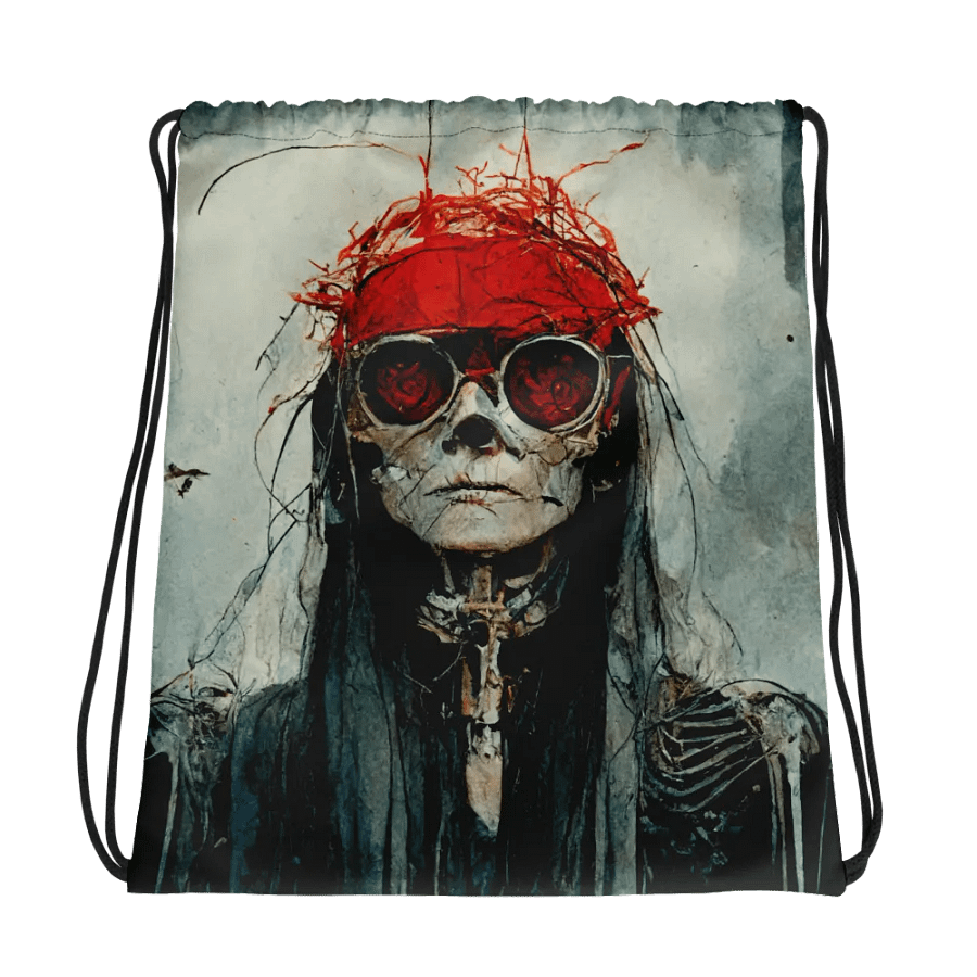 Vibrant Adventure Drawstring Backpack product image (1)