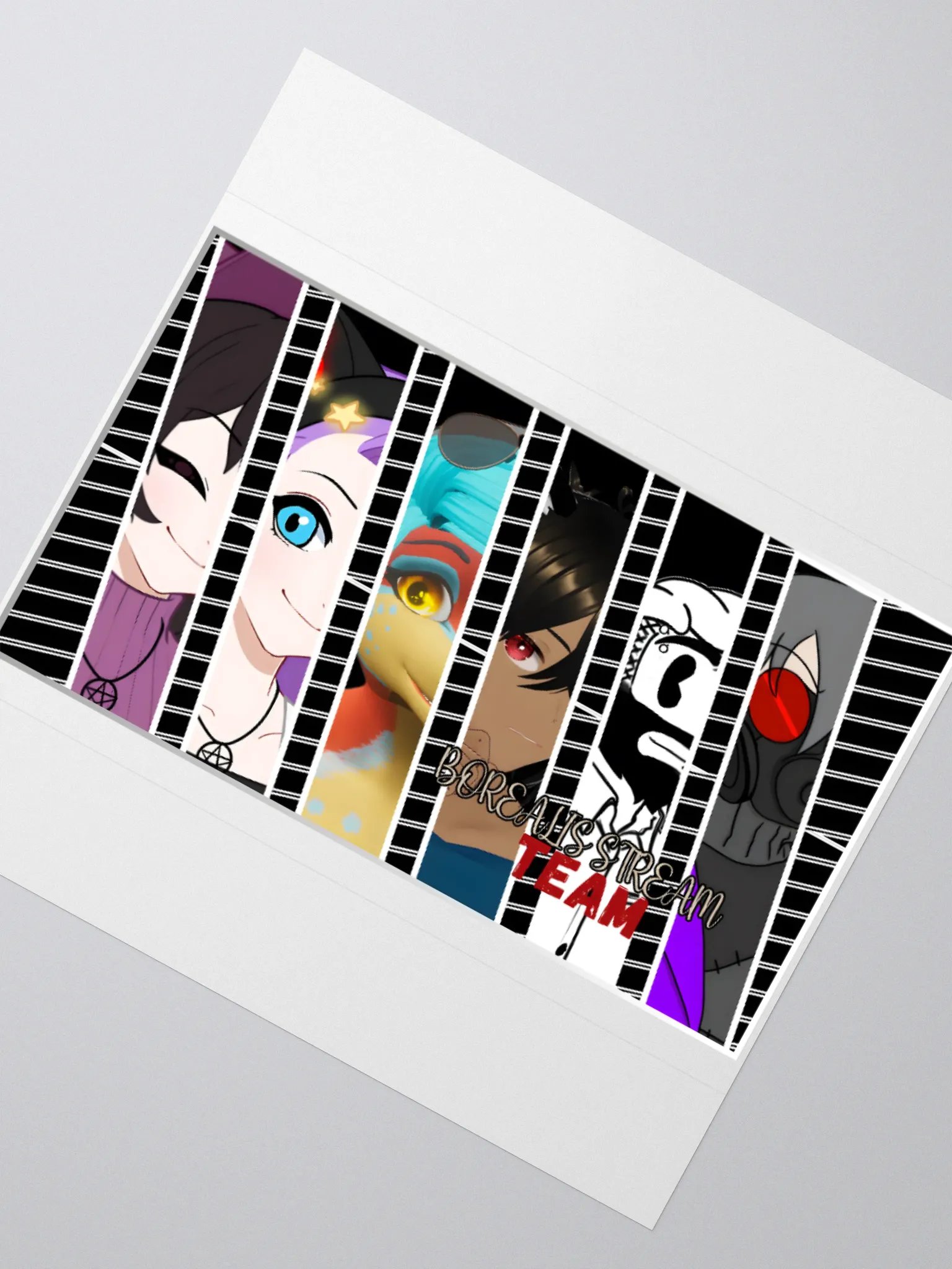 Borealis Stream Team Sticker product image (5)