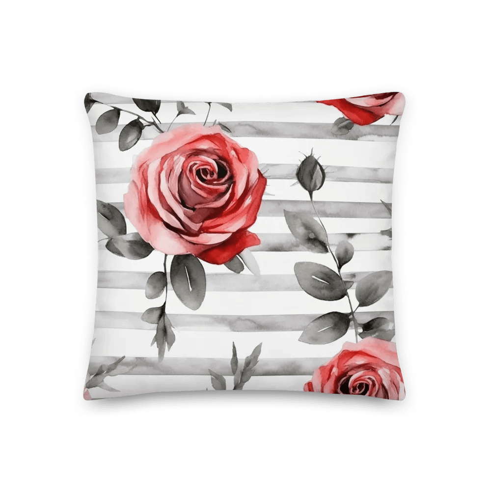 Rose So Red: Decorative Pillow product image (1)