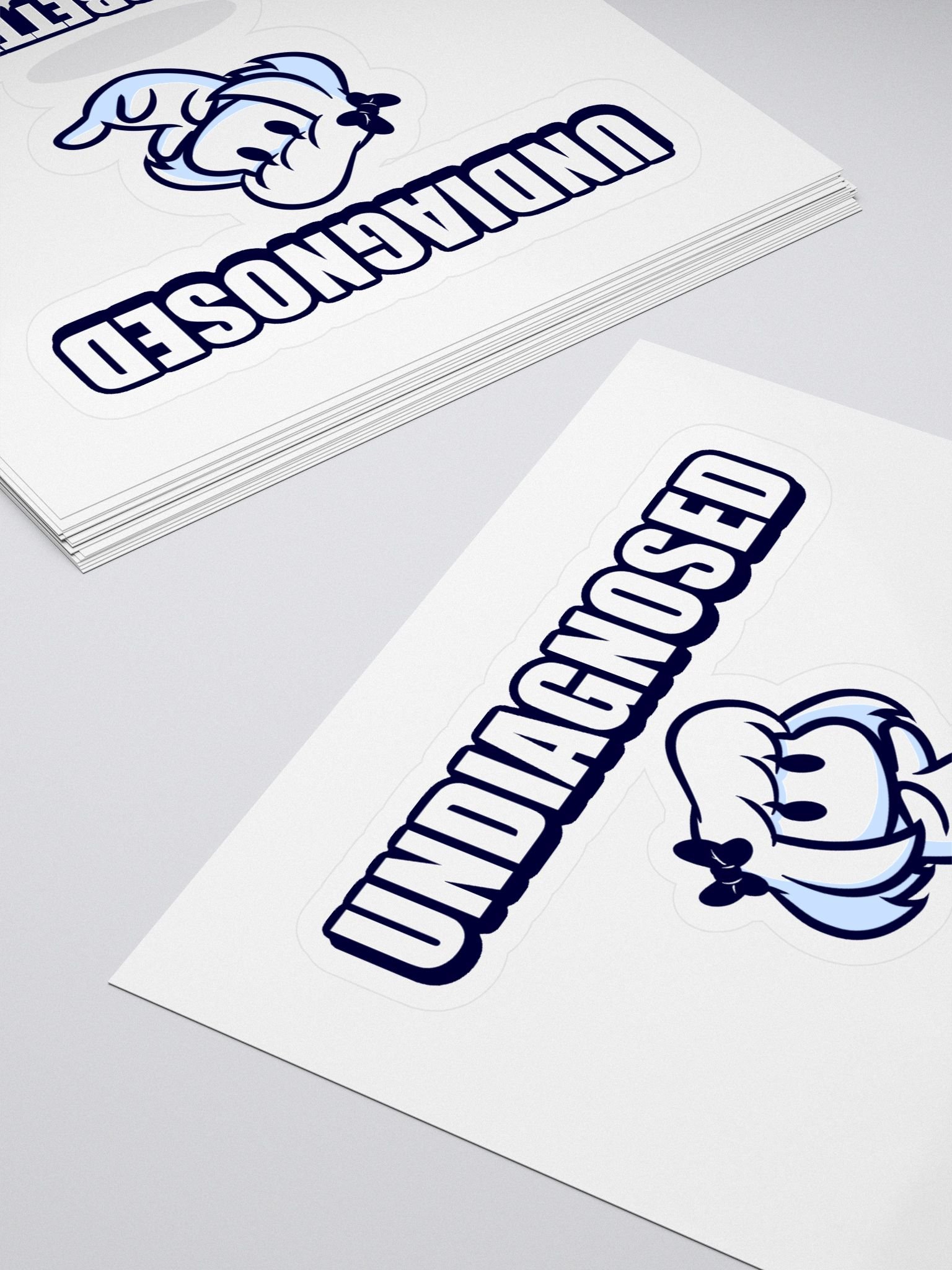 Mini Mona "Undiagnosed" Sticker product image (4)