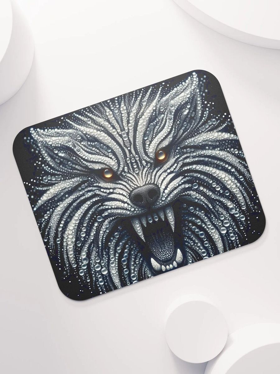 Stylized Wolf's Gaze Mouse Pad product image (7)