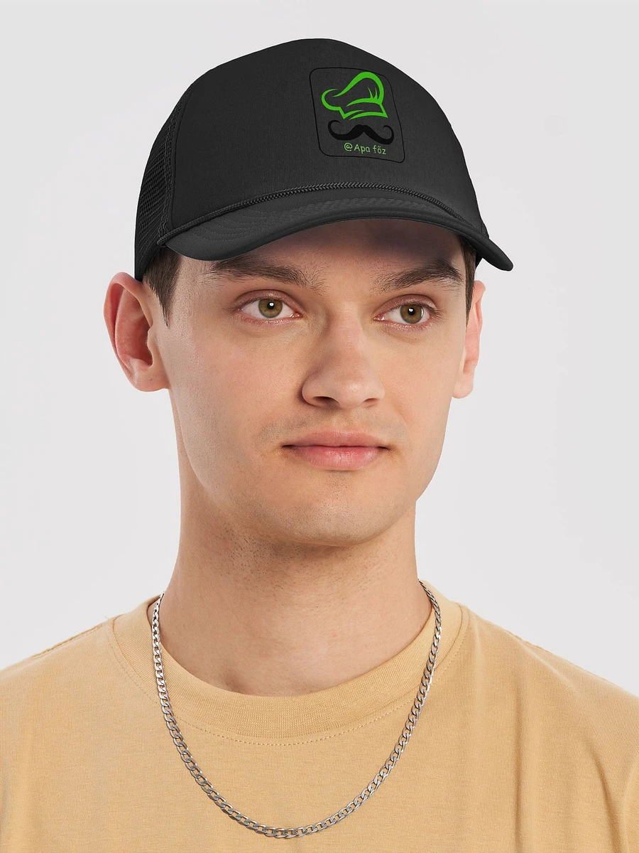 Abstract Green Logo Trucker Hat product image (5)