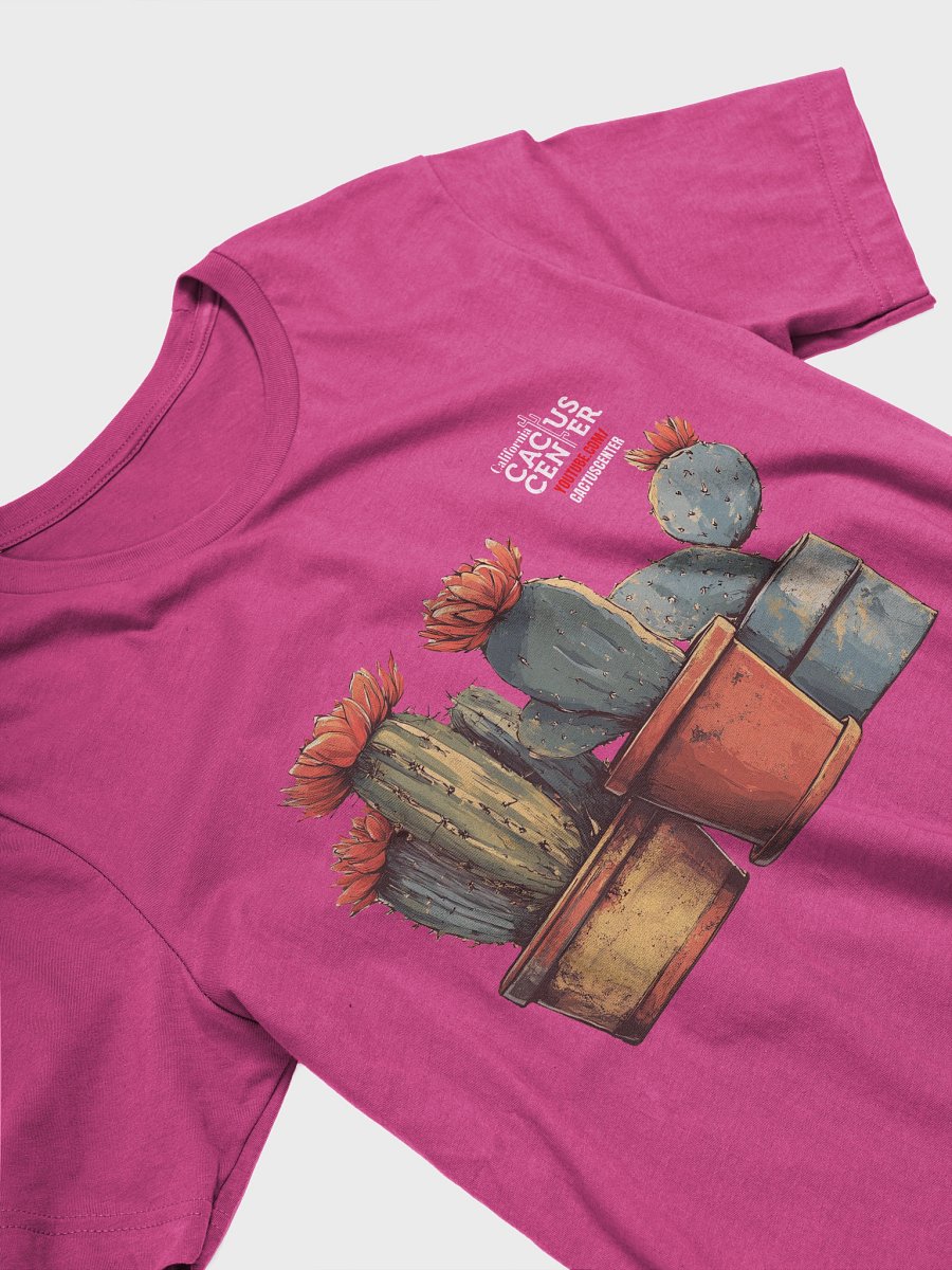 YouTube Cactus Center T-Shirt product image (3)