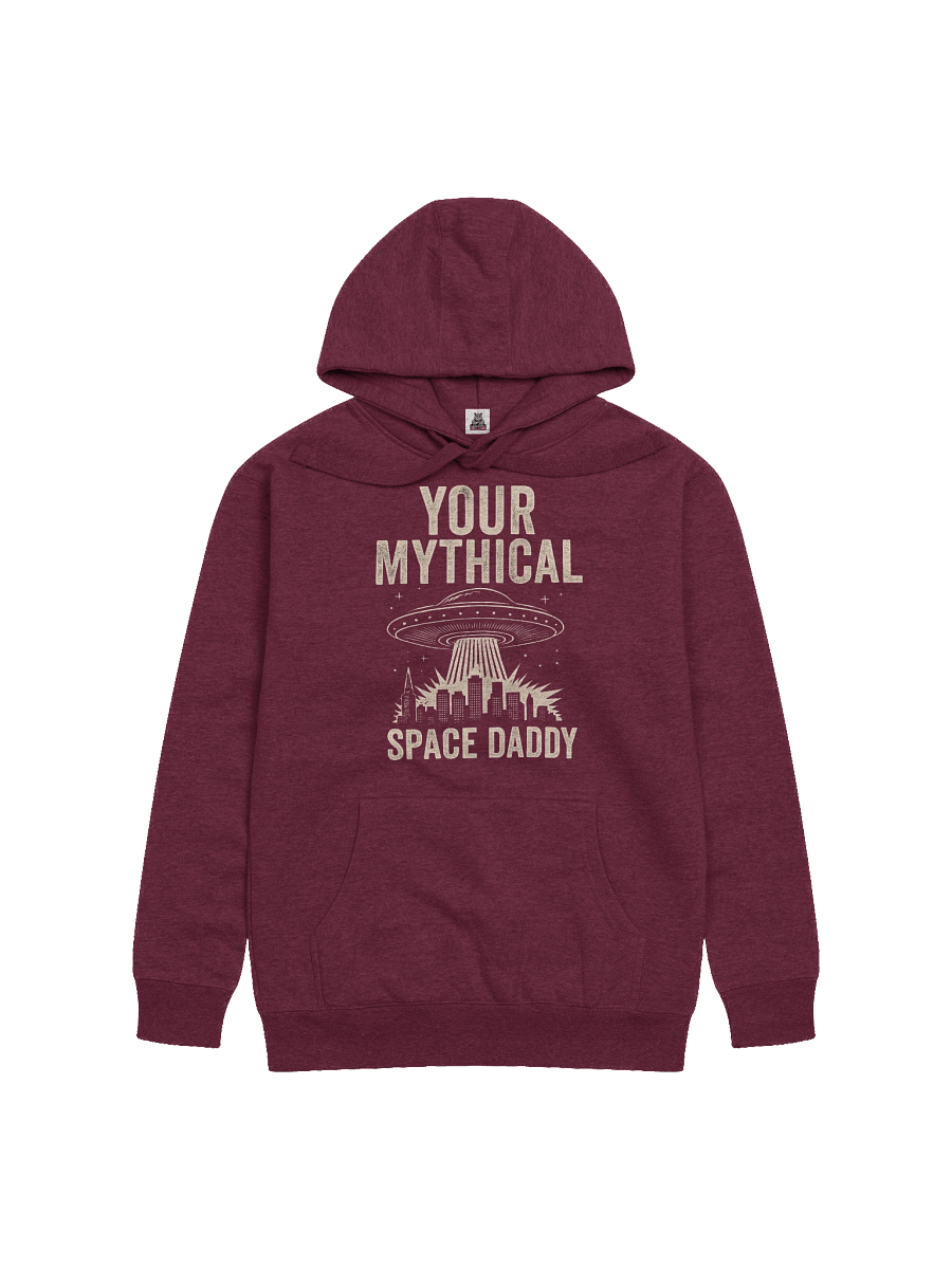 Unisex Your Mythical Space Daddy T-Shirt – Dark Sci-Fi Cityscape Graphic Tee | Funny Sarcastic Alien Humor Shirt product image (1)