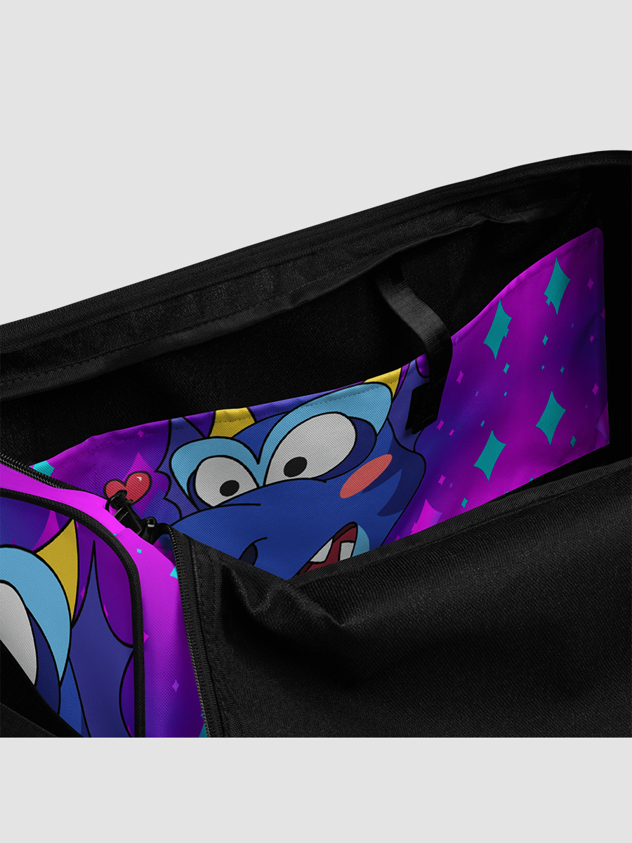 Lovely Blue Dragon All-Over Print Duffle Bag product image (7)