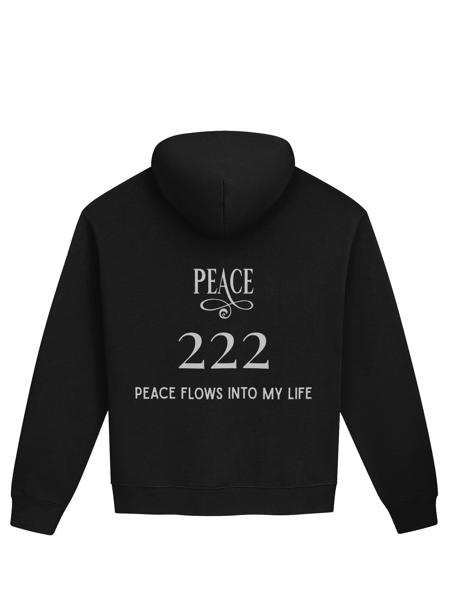 Unisex Premium Oversized Hoodie - 222 — Peace flows into my life product image (1)