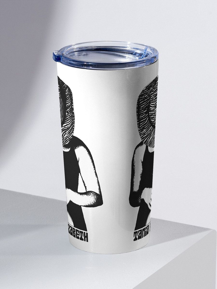 20oz Stainless Tumbler with Tania Elizabeth Scroll Logo product image (1)
