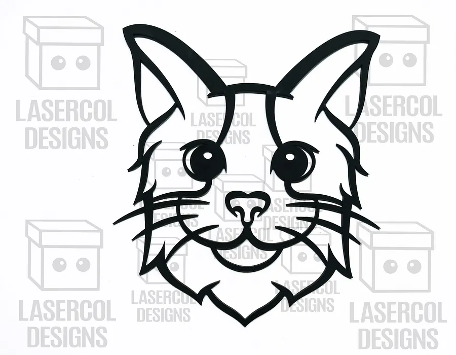 Cute Dog and Cat Wall Art - Laser Cut Files product image (7)