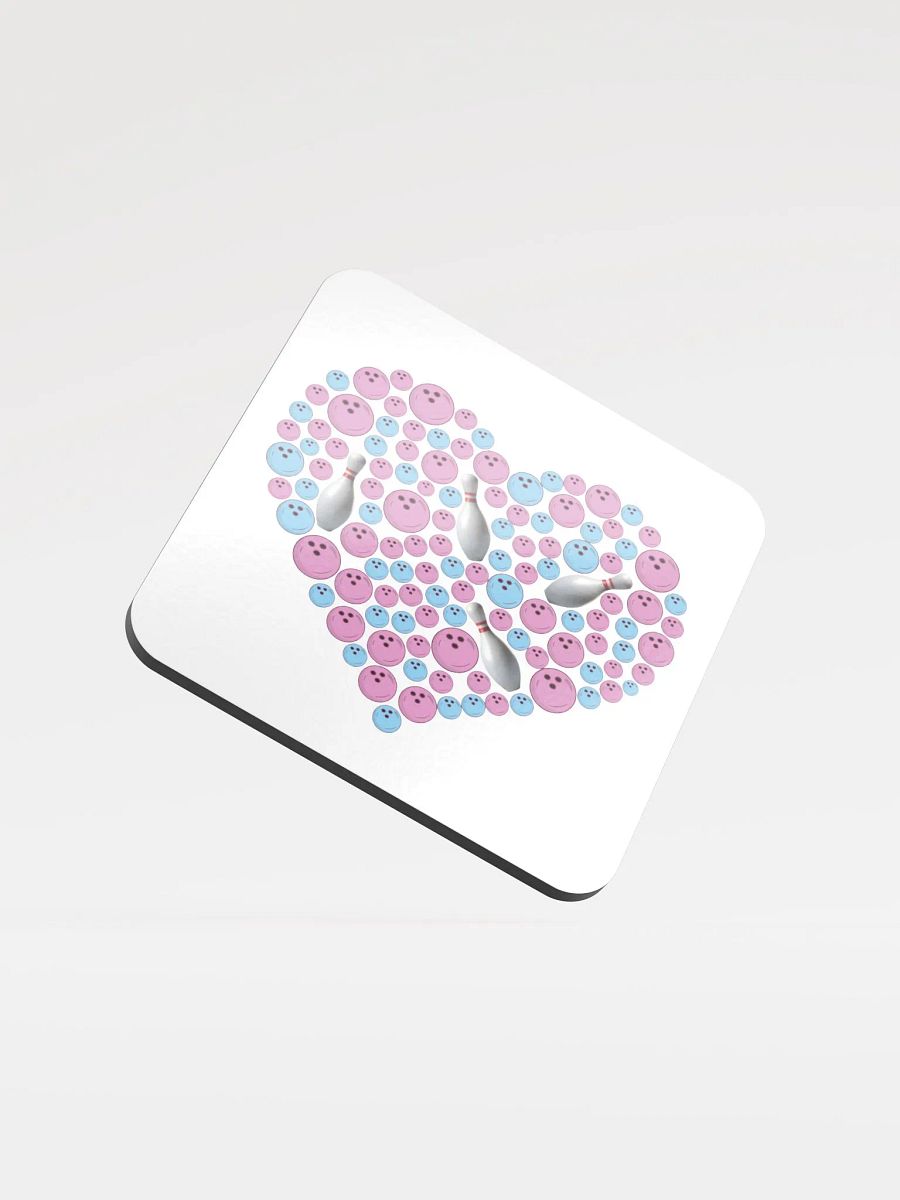 Pure Heart Bowling Pink And Blue Coaster Set product image (1)
