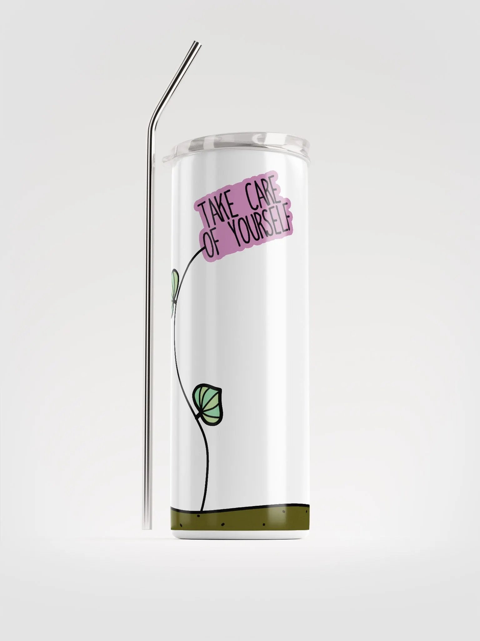 Take Care of Yourself Stainless Steel Tumbler product image (1)