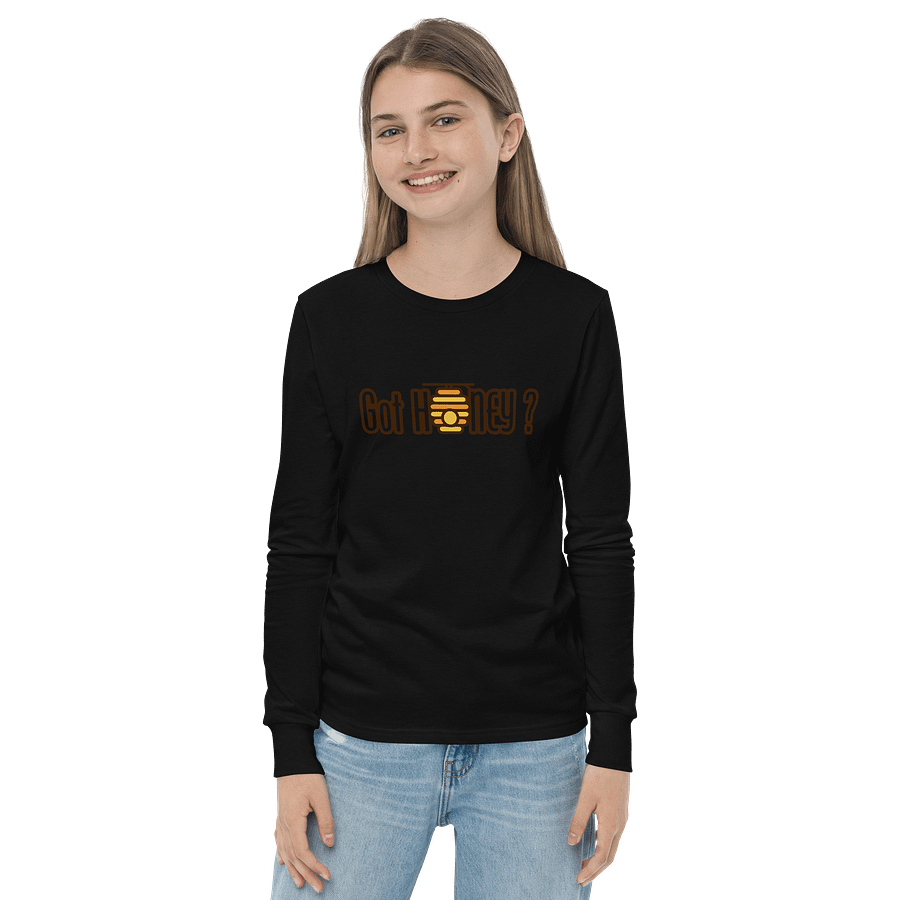 Got Honey Youth Long Sleeve T-Shirt product image (10)