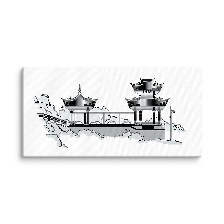 Dragon Gate Temple Canvas product image (2)