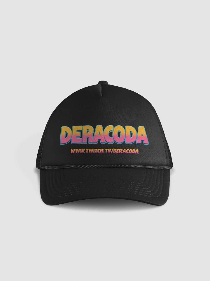 Deracoda Basic Logo Black Trucker Hat product image (1)