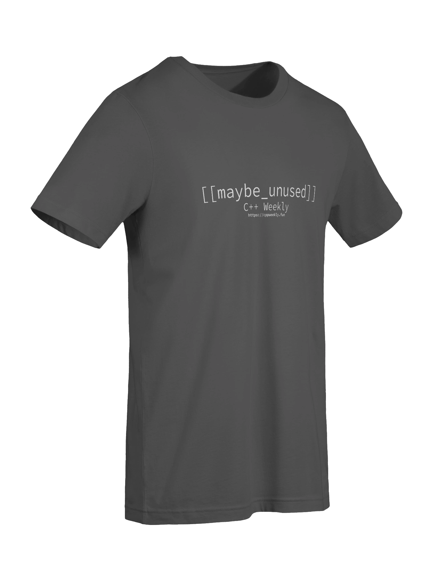 C++ Weekly - [[maybe_unused]] - t-shirt product image (9)