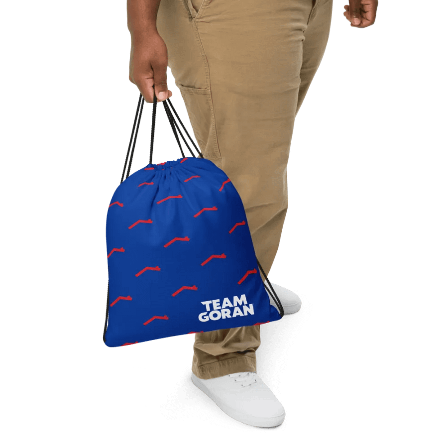 Team Goran Red Roof Drawstring Bag product image (5)