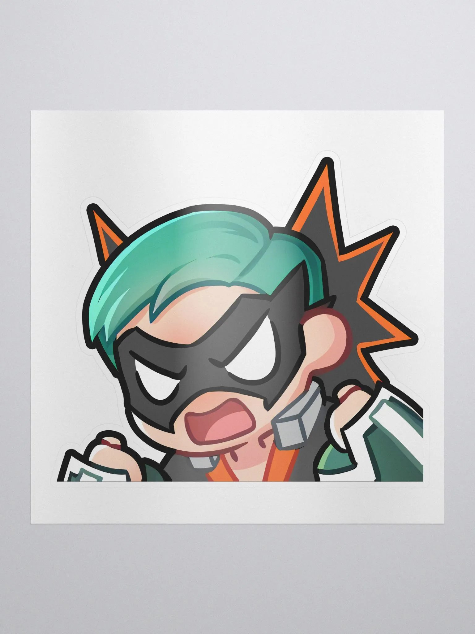 RAGE - Large Sticker product image (1)